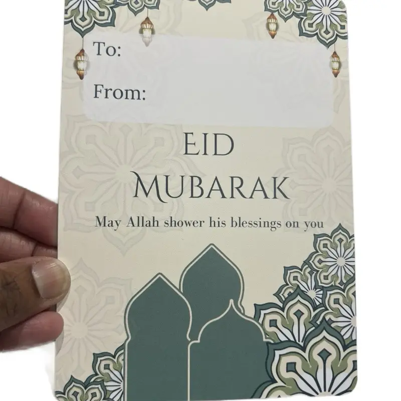 New Design Eidi Money Card with Case - Aesthetically Gifting Money for Eid 3