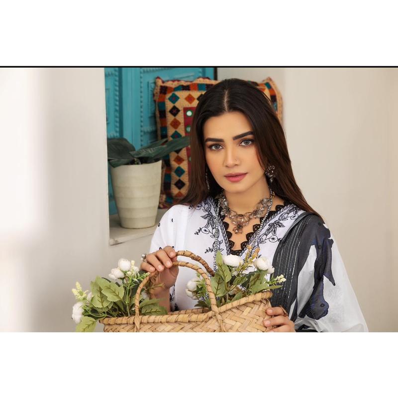 EF-03 EHSAASFABRIC 3 PC READY TO WEAR CAMBRIC COTTON SUIT 1