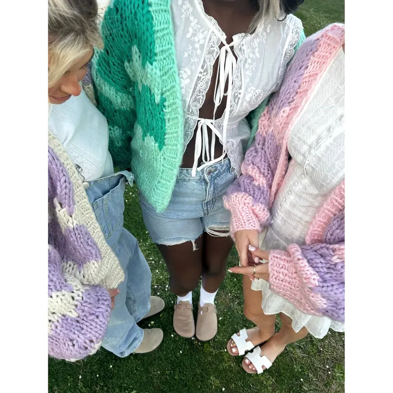 Mint Gelato Hugs & Kisses Cardigan 3