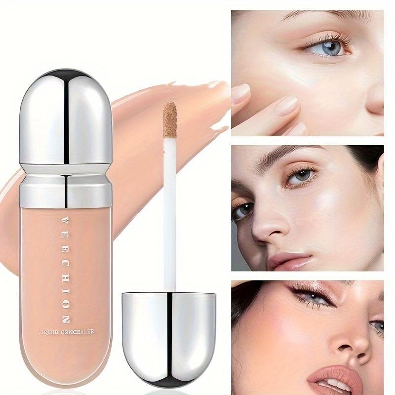 [12 Colors Full Concealer] 12 Colors Full Coverage Concealer, Long-lasting Concealer and Makeup Liquid Foundation, Facial Blemish Modifying Contour Waterproof and Hard to Fade Cosmetic Cream #01 5