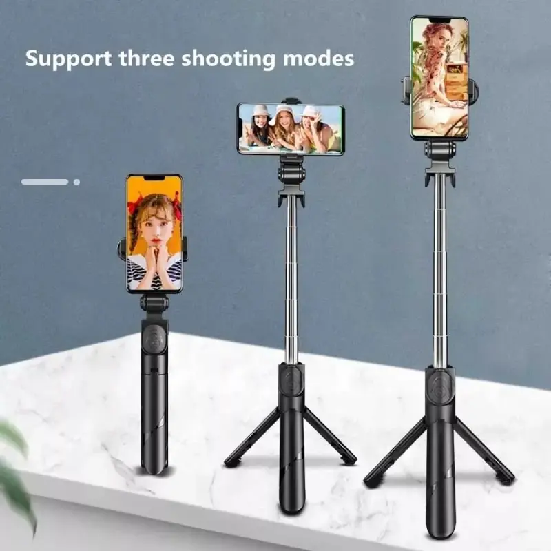 Flexible Tripod Holder Stand Selfie Stick With Bluetooth Remote For Mobile Phone 3