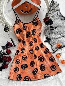 Women's Plain Criss Cross Backless Cami Nightdress, Girl Nightwear, Elegant Adjustable Spaghetti Strap U Neck Nightgown, Summer Wear 2024, Dresses for Women, Night Dress for Women, Sundress for Women, The Red Dress Girl, Airport Wear 2024