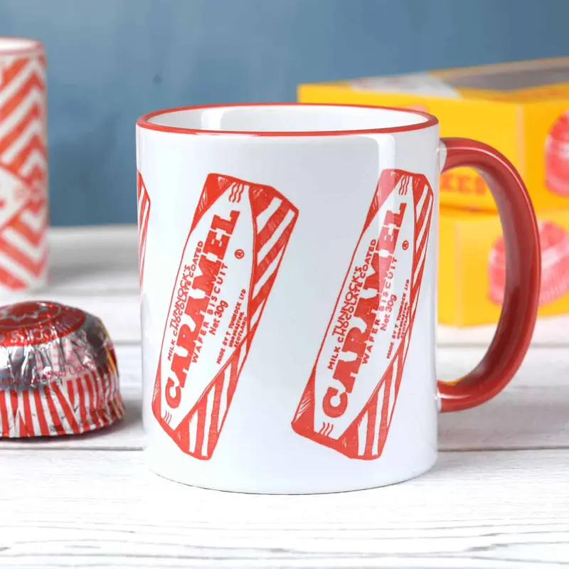 Caramel Wafer Repeat Chunky Mug 0