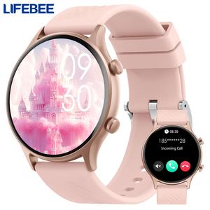 LIFEBEE Multifunctional Smart Watch for Women Men, (Answer/Make Calls) Fashionable Digital Smartwatch IP67 Waterproof Activity Sports Tracker for Women Men
