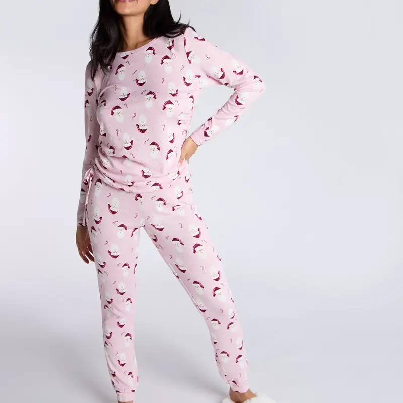 Santa soft touch pyjama set 0