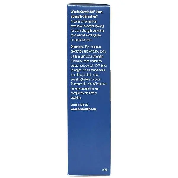 Certain Dri Antiperspirant Solid for Excessive Perspiration-1.7 oz 4