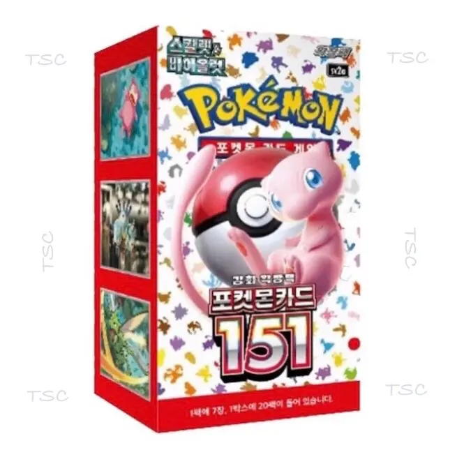 Korean 151 Pokémon Booster Box