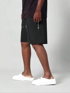 Men's Letter Print Shorts, Casual Breathable Comfortable Shorts for Summer, Men's Bottoms for Daily Wear