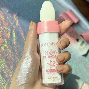 Highlighter Powder, Long Lasting Shimmering Highlighter Powder, Natural Brightening Highlighter Powder, High-gloss Makeup Powder,  Glitter Bar