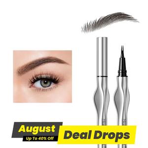 Liquid Eyebrow Pencil with Fine Tip To Draw Natural Hair Like Eyebrows, Lower Eyelashes, Hairline Filling, Ergonomic Design, Comfortable Grip, Waterproof Brow Pen, Suitable for Beginners, Makeup Products, Cosmetic, Eyebrow Dye, Volumizing Brow Filler