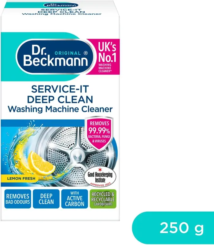 Dr. Beckmann Service-it Deep Clean Washing Machine Cleaner | Removes 99,99 % of bacteria and fungi and viruses | eliminates bad odours | 250 g 3