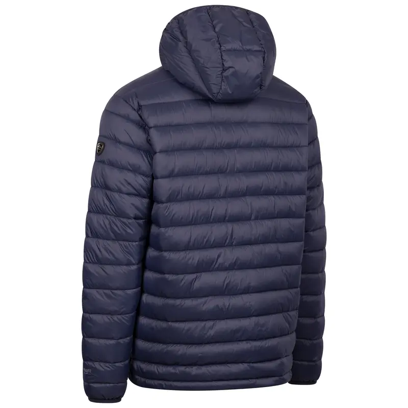 Trespass Mens Padded Jacket Grown On Hood and Full Front Zip Paddley 1