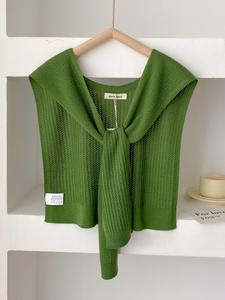 Women's Solid Color Textured Design Dickey Collar, Casual Soft Comfortable Shawl for Daily Wear, Fashion Accessories for Women & Girls