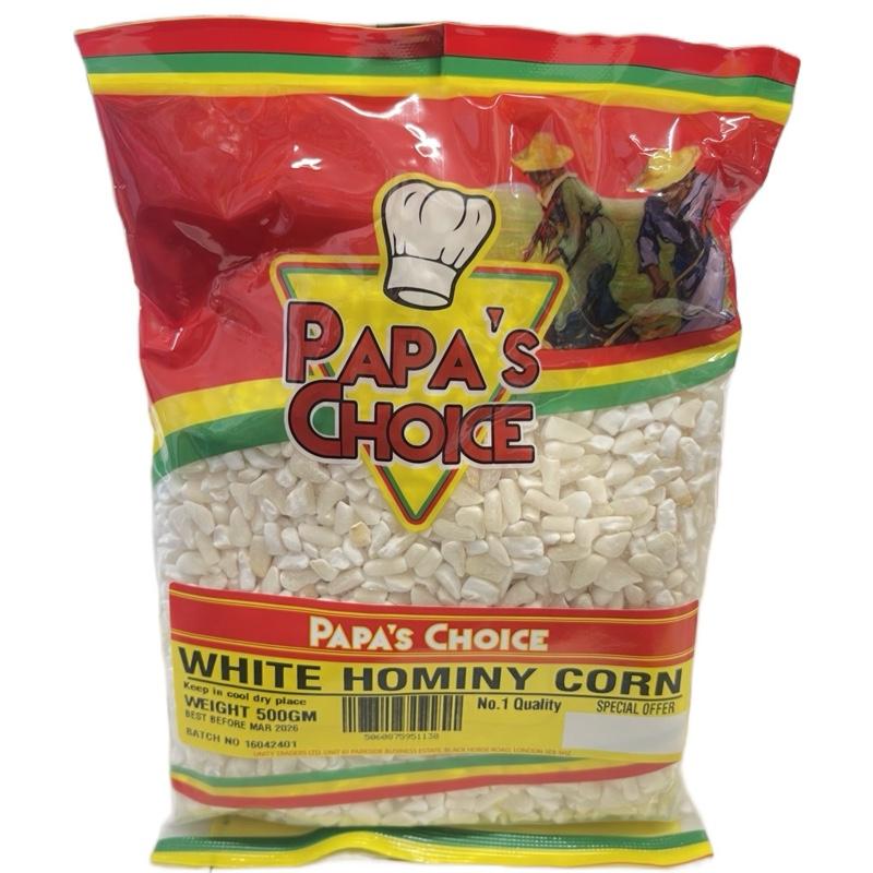 PC White Hominy Corn 500g 0