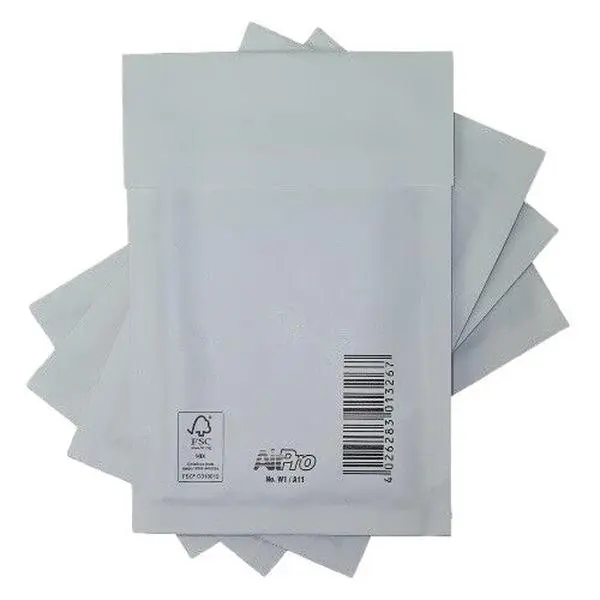 100 pcs. White Bubble Padded Envelopes E/2 size 24 cm x 27,5 cm for Office Supplies