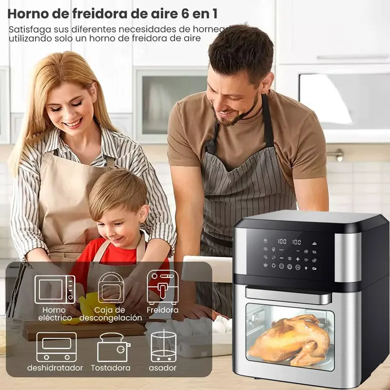 12L  Fryer 1750W Large Baskets Digital Heathy Cooker Kitchen Oven Low Fat UK glass    fryer   fryer fryer 4