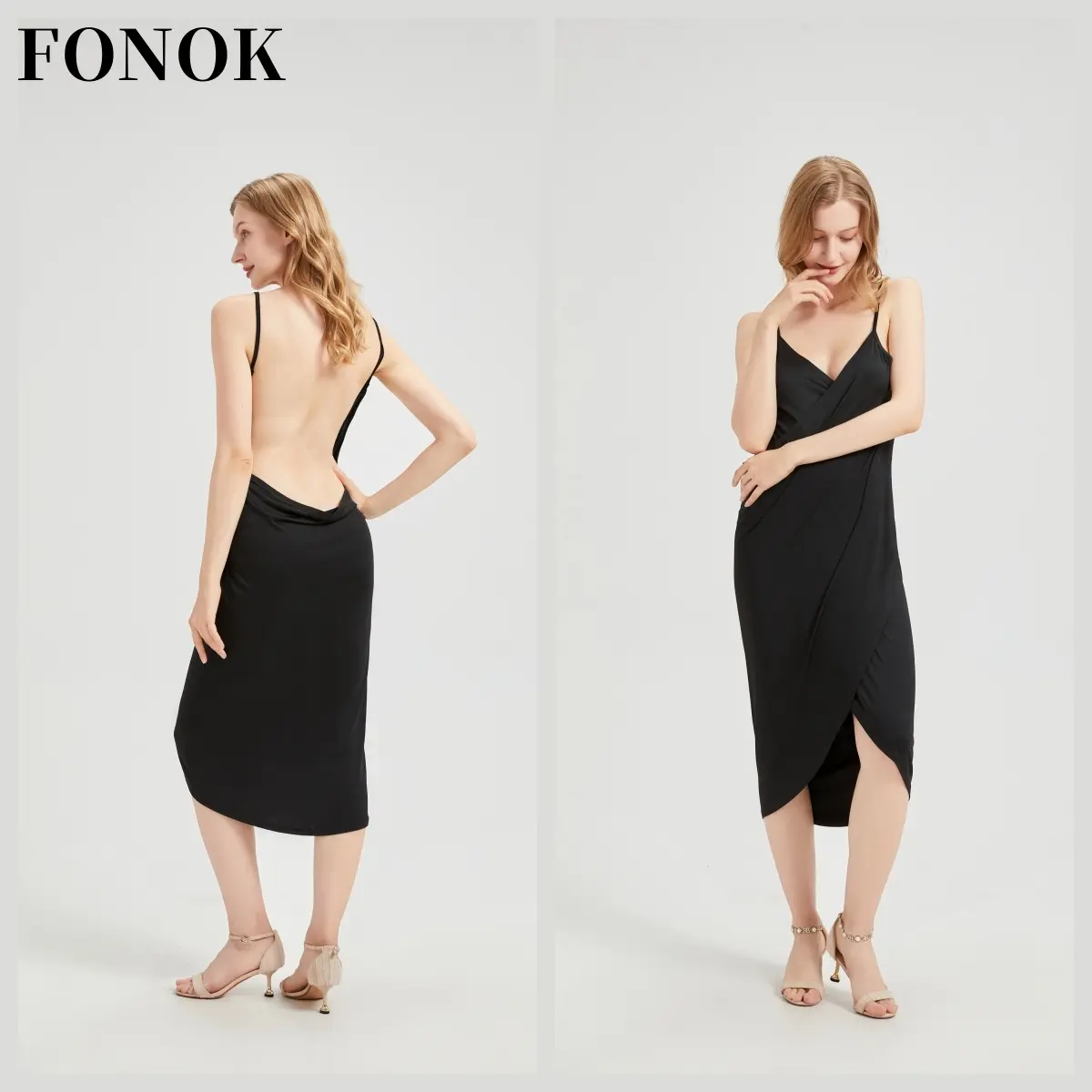 DlY multiple ways to wear, Women's summer plussize fashion, irregular halter dress, seaside holiday beachdress, bikini wrap