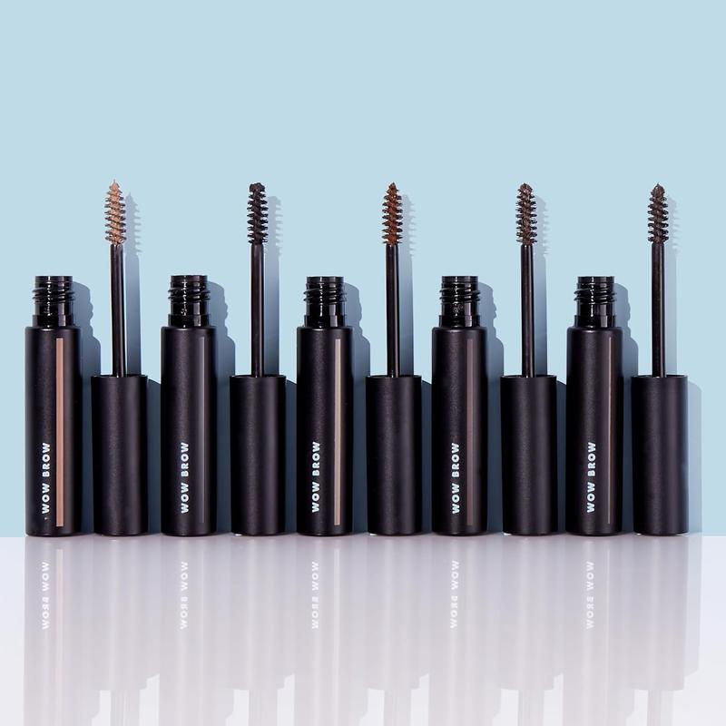 Product Introduction of Wow Brow Gel, Volumizing, Buildable, Wax-Gel Hybrid, Creates Full, Voluminous-Looking Brows, Locks Brow Hairs In Place, Neutral Brown, Fiber Infused 3.5g 7