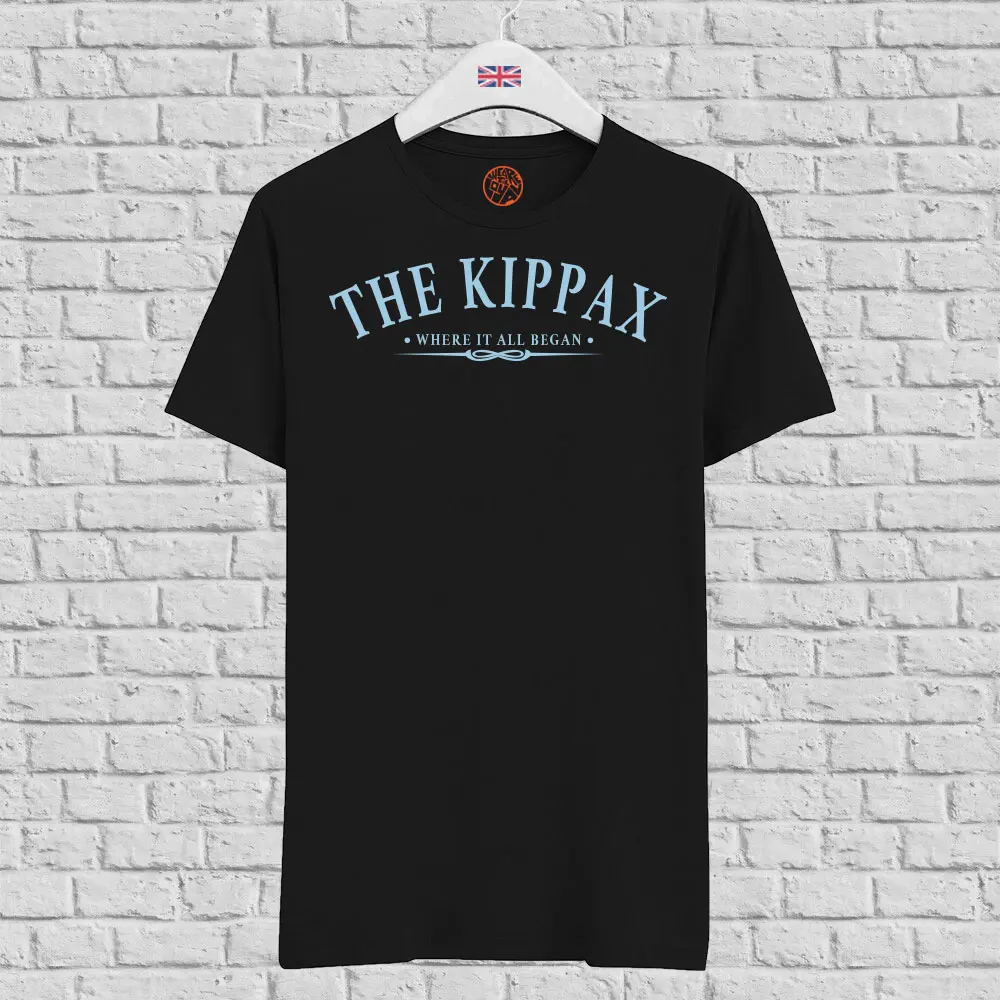 Manchester City The Kippax Black Organic Cotton T-Shirt