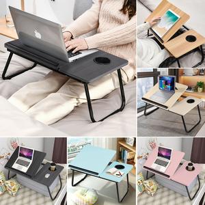 Lifeideas Foldable Laptop Bed Table,Laptop Bed Desk,Laptop Desk Table,Book Stand,Laptop Holder Stand,Gaming Table,Folding Portable Computer Table with Convenient Cup Holder Living Room,Bedroom,Sofa,Terrace,Small Space,Comfortable Work and Relaxation