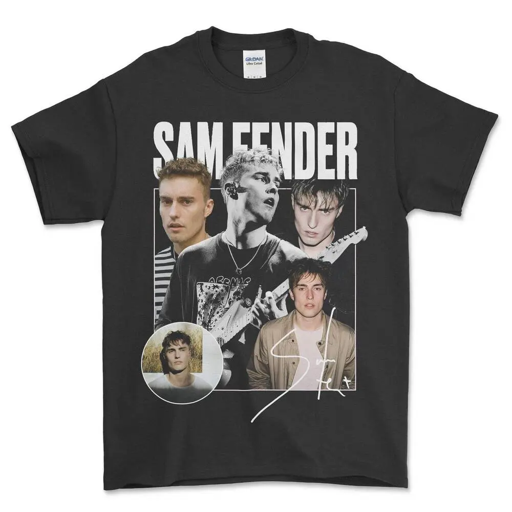 SAM FENDER Vintage Shirt, Homage Tshirt, Fan Tees, Retro 90s T-shirt Fan Art sam ,Graphic Tee