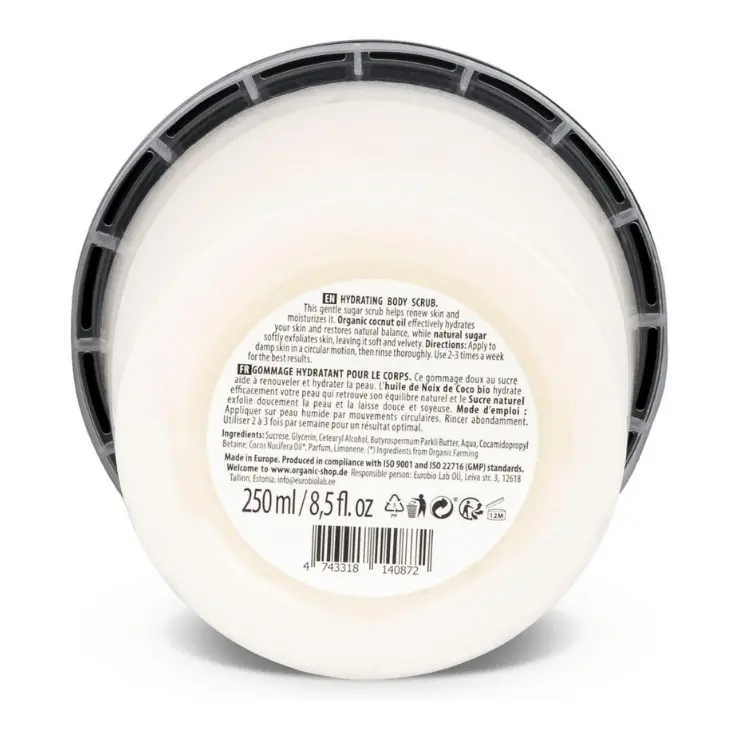 Organic Shop 250ml Body Scrub Hydrating Coconut 4