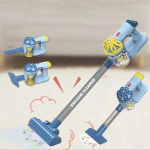 Simulation Electric Vacuum Cleaner Cleaning Toy, 1 Box Interactive Play House Series, Game Room Simulation Cleaning Toy Combination, Birthday Gift, Kids Toys, Christmas, Christmas Gift,  Toy Hoover Handheld