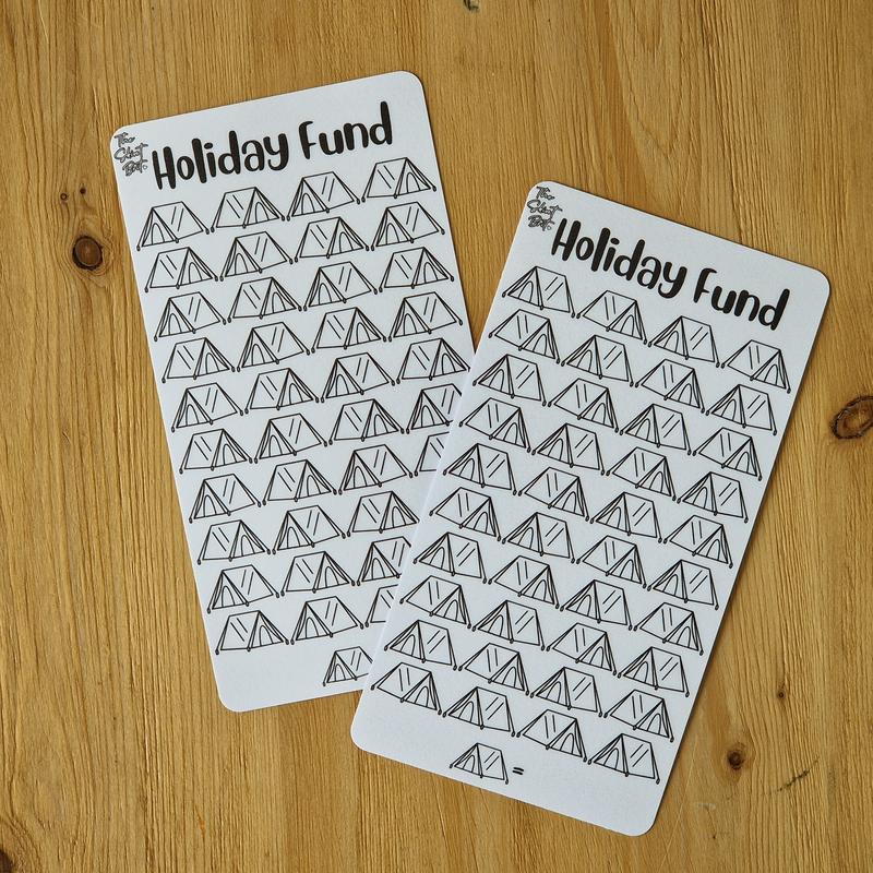 Holiday Fund | Sinking Fund | Cash Stuffing | Cash Savings Challenge | Budgeting Envelopes | Laminate Tracker | A6 Binder 3