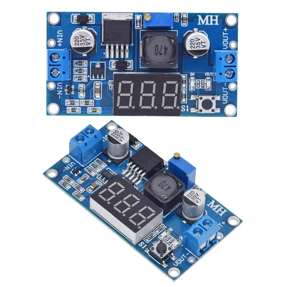 1x LM2596 DC-DC Buck Converter Adjustable Power Supply Step Down Module Multi