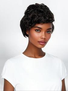 T Part Lace Wigs for Women, Gorgeous Fluffy Wigs, Human Hair Wigs for Party, Daily Use