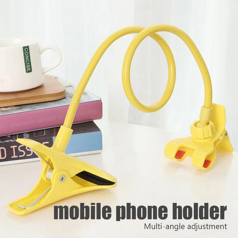 Universal Mobile Phone Holder Flexible Lazy Holder Adjustable Cell Phone Clip Home Bed Desktop Mount Bracket Smartphone Stand 2