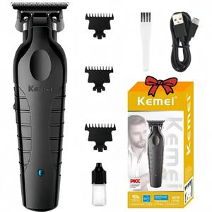 Professional Hair Trimmer & Accessories Kit, Multifunctional Hair Trimmer, 1 Set Zero-gapped Blade Electric Hair Clipper, Cordless Hair Grooming Tool for Men