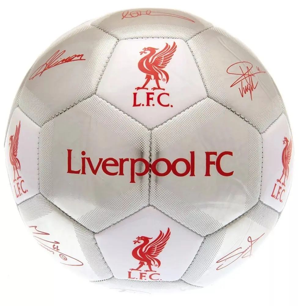 FC Official Signature football Silver - Size 5 LFC Gift