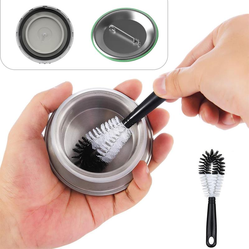 8 Pack Bottle Cleaning Brush Set Long Handle Bottle Cleaner with Kettle Lid Brush Straw Brush 4