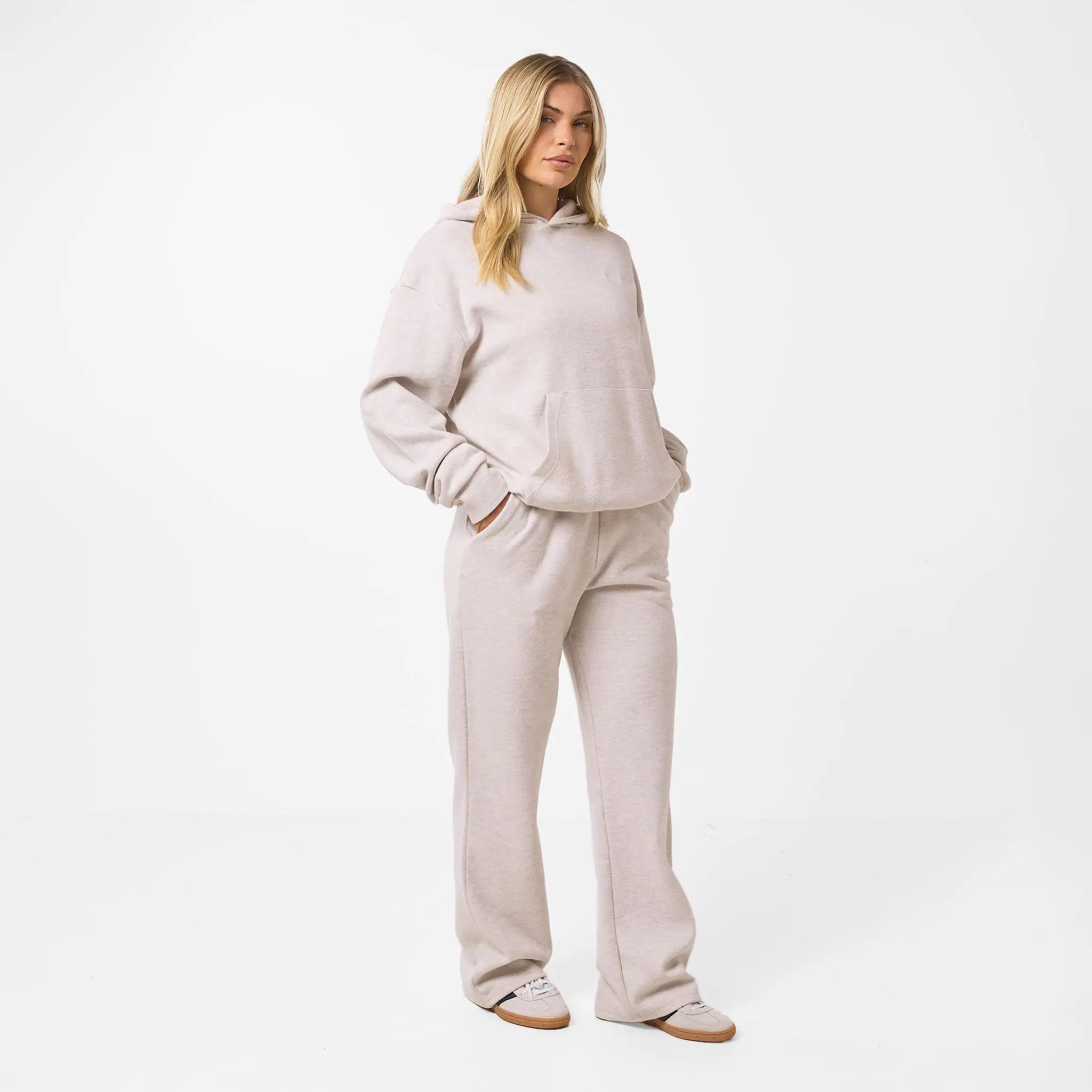 Soft Knit Tracksuit | Oatmeal