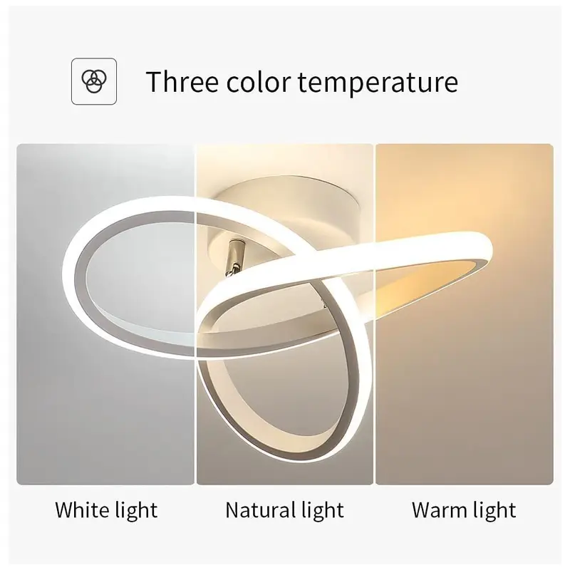 Product Introduction of Bedroom Ceiling Lights LED Ceiling Light dimmable Modern Living Room Lights indoor  lighting ceiling  light 6