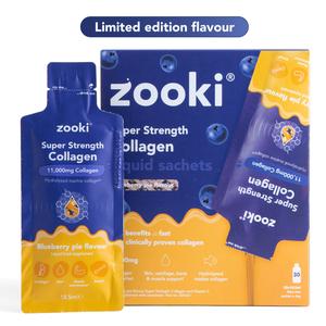 Collagen Super Strength 11,000mg Marine Collagen Liquid Sachets For Skin, Hair, Nails, Joints & Bones marine collagen