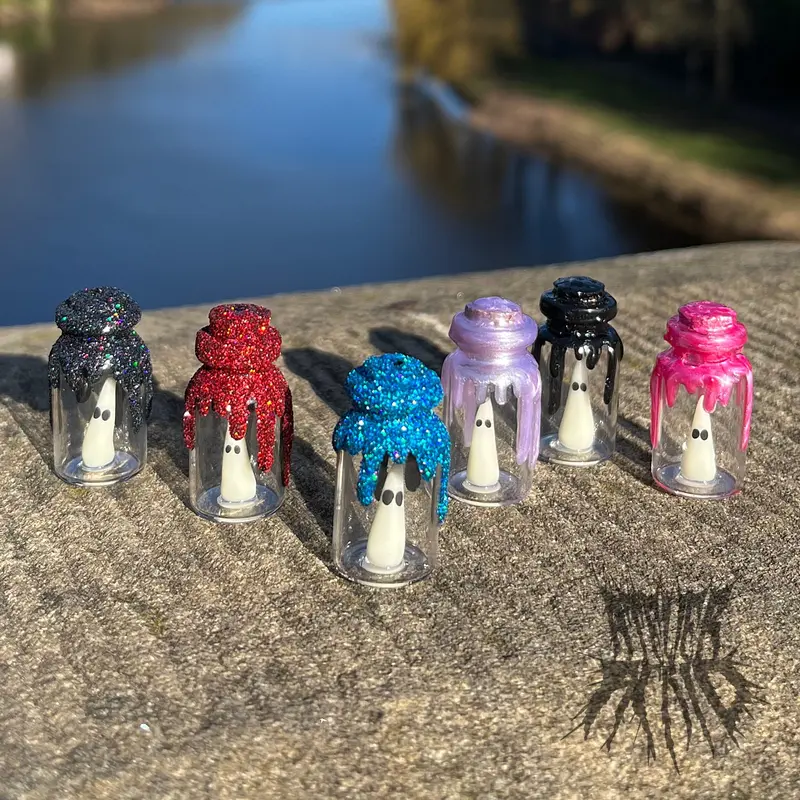 The Adopt-a-Ghost Jar - mini ghost companion 0