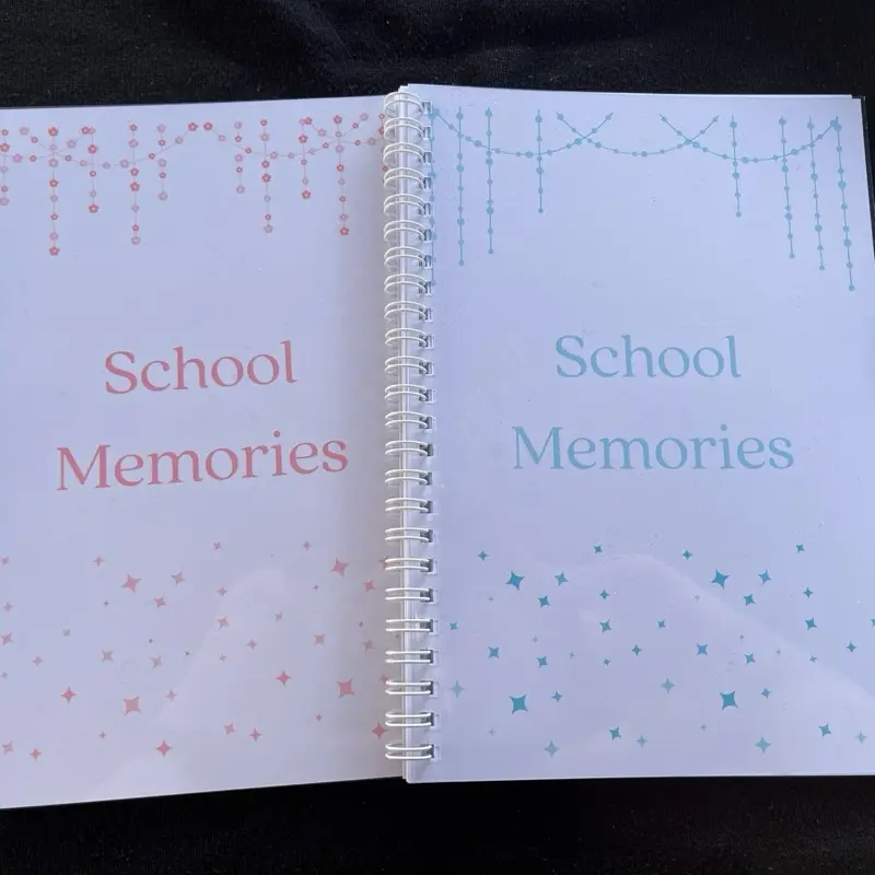 School Memories A5 Book - Perfect for those starting school and nursery