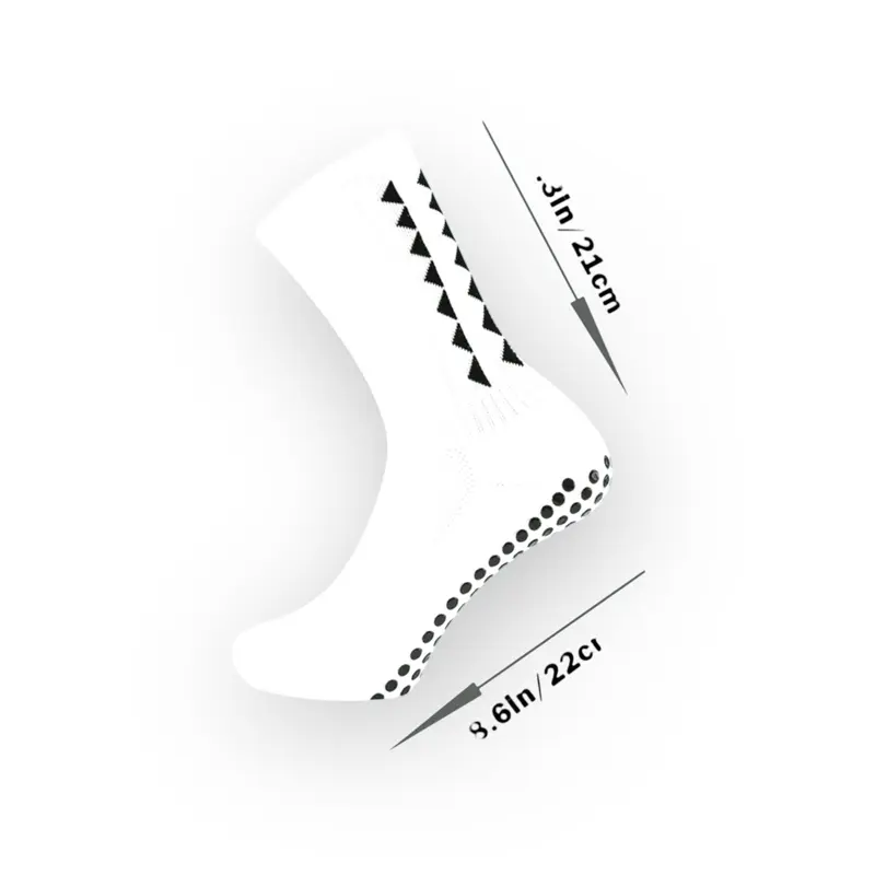 Football Grip Socks - Anti Slip Training/Matchday Socks for Football Players socksleeves running sock trainer compression nonslip socksleeve set 1