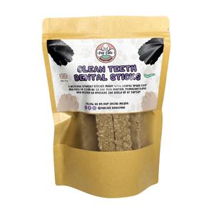 Pup Chic Boutique Clean Teeth Dental Sticks Dog Treats Crunchy Biscuit with Coarse Grain Flour & Oats for Dental Health and Tartar Prevention