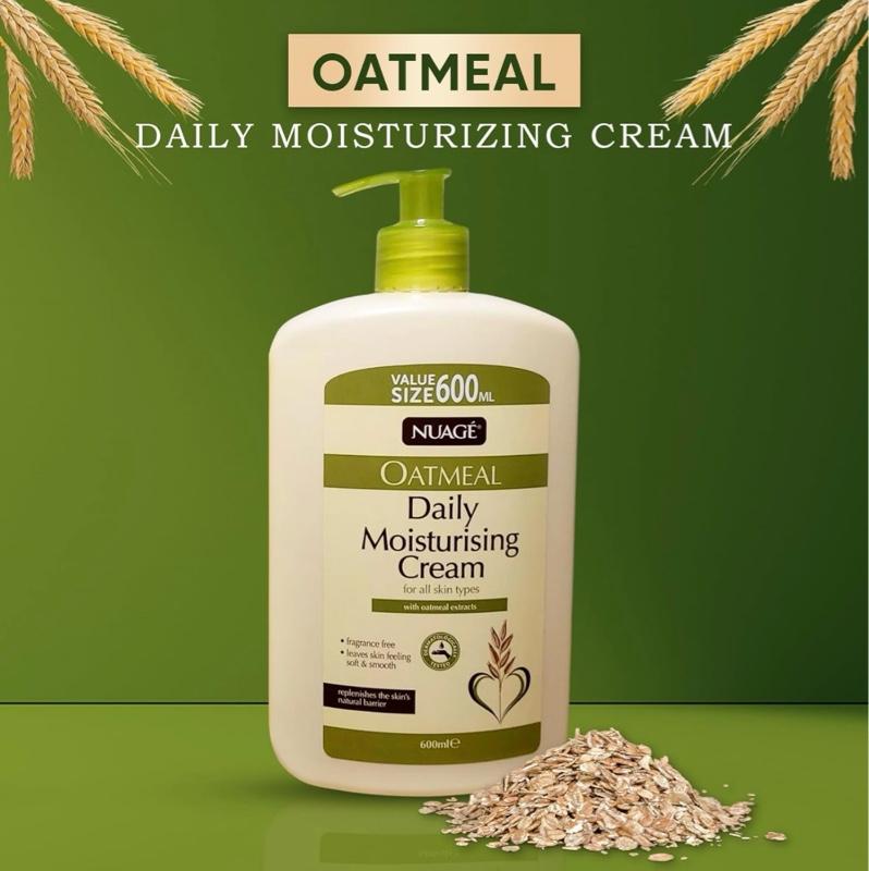 Product Introduction of Gentle Oatmeal Extracts Daily Moisturizer for All Skin Types, 600ml Pump Bottle - Moisture, Restore, Body Care, Sensitive, Moisturizers 11