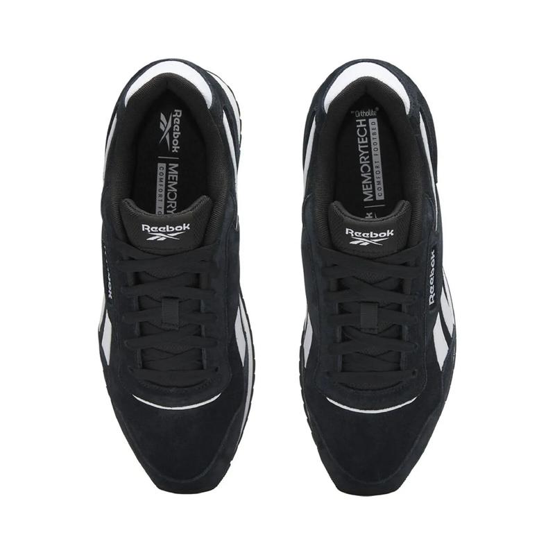 Mens Reebok Classic Ripple Run Trainers Black GZ5214 4