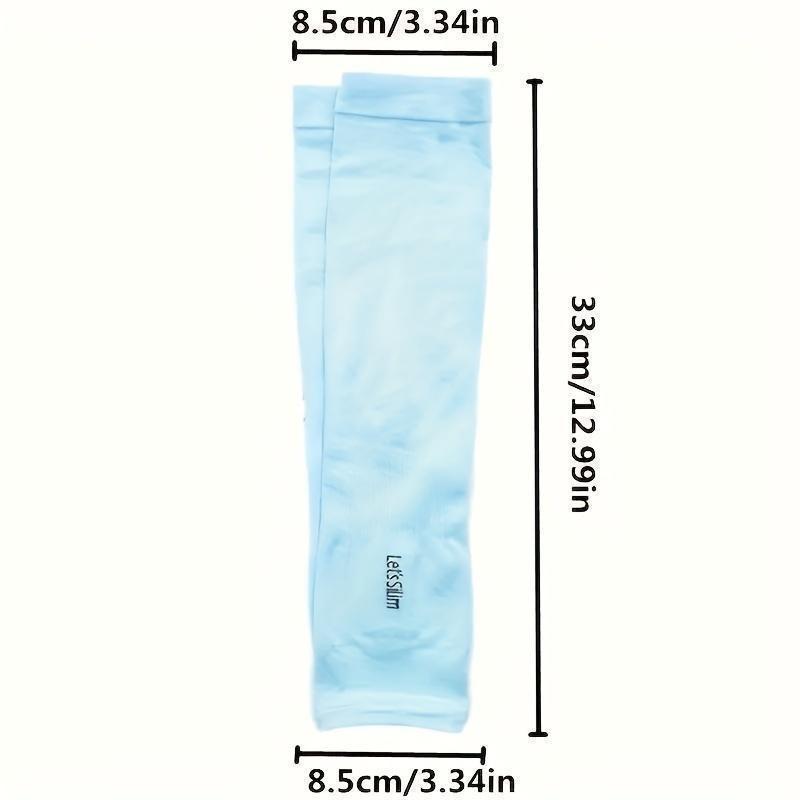 (Giveaway) Men's and women's Ice Silk Sunscreen sleeves - Extreme UV protection, flexible half-finger design, cool breathable, moisture absorption and sweat, suitable for outdoor cycling and summer activities` 4