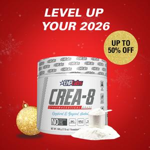 EHPlabs CREA-8 Creatine Monohydrate Powder - 500g Unflavoured Supplement Healthcare Dietary Muscle Edible Fitness women power