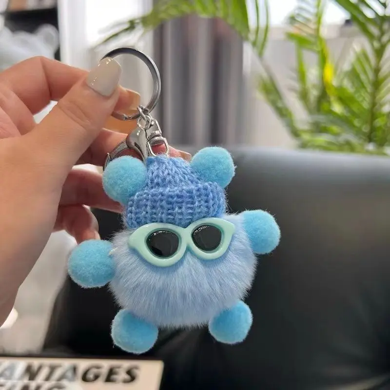 Furry, cute, keychain pendants, small gifts