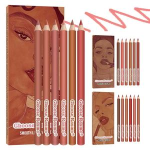 Matte Lip Liner Set, Long Lasting Lip Liner Pencil, Easy Coloring Lip Liner Pen, Suitable for All Occasions Lip Makeup, Girls Makeup Accessories, Cosmetic, Lipliner