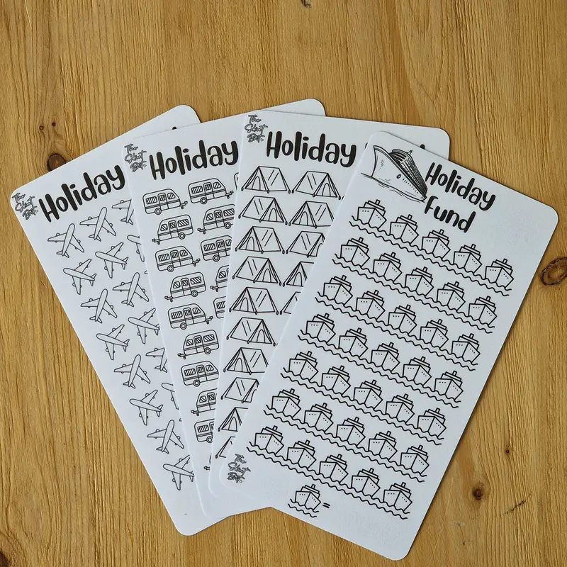 Holiday Fund | Sinking Fund | Cash Stuffing | Cash Savings Challenge | Budgeting Envelopes | Laminate Tracker | A6 Binder 0