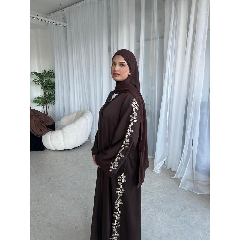 Saima Embroidery Abaya 2