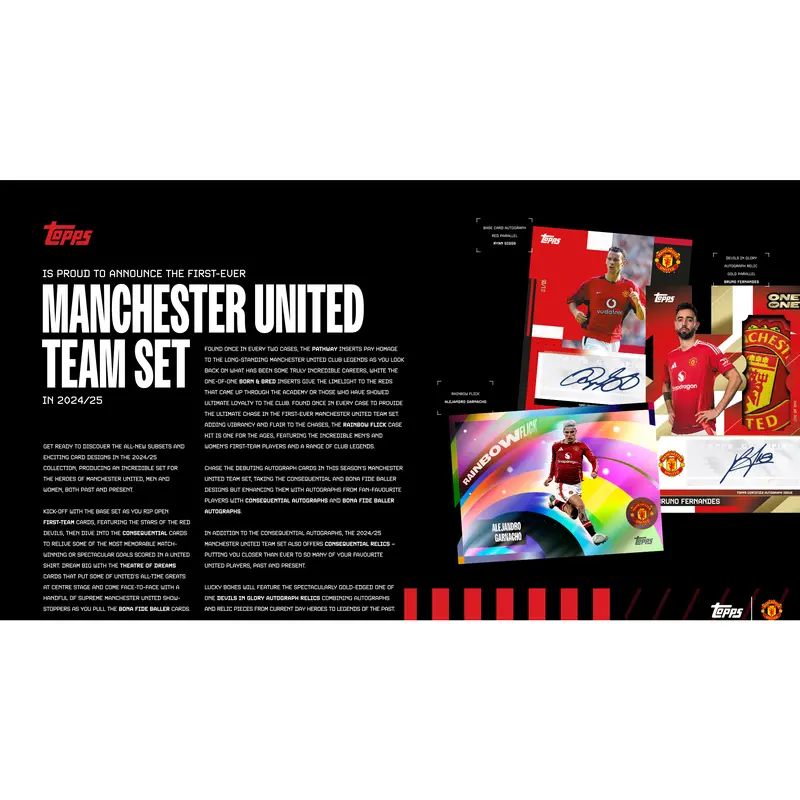 Topps Manchester United Team Set 24/25 1